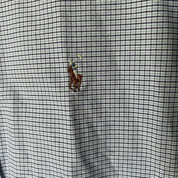 Ralph Lauren Men's Classic Fit Long Sleeve Dress Shirt Plaid size 17 32/33 XL - Picture 3 of 6